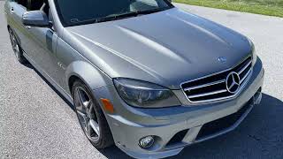 32k-Mile 2009 Mercedes-Benz C63 AMG Walk Around