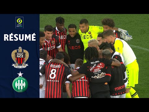 OGC NICE - AS SAINT-ÉTIENNE (4 - 2) - Résumé - (OGCN - ASSE) / 2021-2022