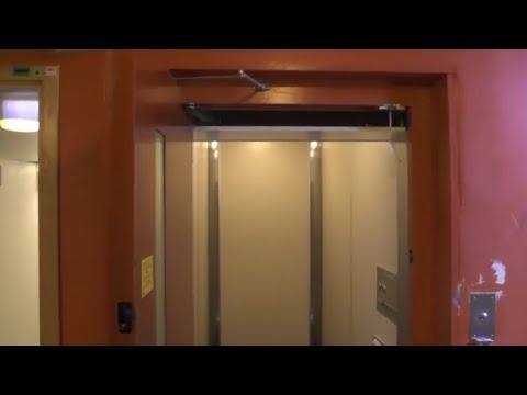 ThyssenKrupp & 2x Uppsala hiss mods. Traction elevators @ Luthens Gränd 2-6, Stockholm, Sweden