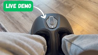 Renpho Foot Massager Unboxing - Fully Assembled and Ready to Use