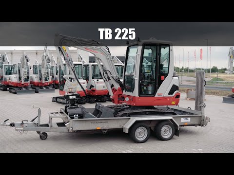 Takeuchi TB225 V3, экскаваторы