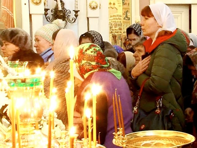 Православные празднуют Крещение