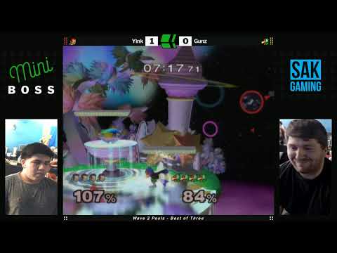 Mini Boss 5 SSBM Pools - Yink (Ganondorf) vs Gunz (Falco)