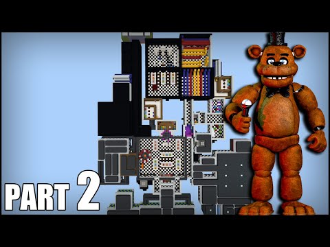 How To Build FNAF Help Wanted in Minecraft - Part 2