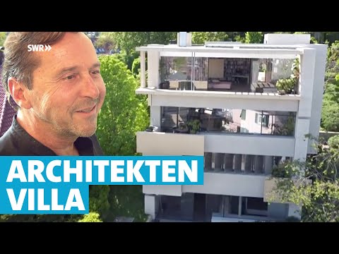 Wohnen in der selbstgebauten Architekten-Villa von Alexander Brenner in Stuttgart