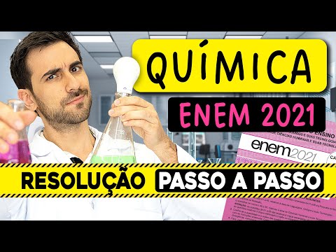 🧪 #SIMULA ENEM! Questões de Química do ENEM 2021 (Correção Completa)