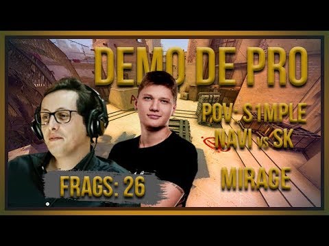 [PT] zorlaK Analisa: PoV S1MPLE - NAVI vs SK - MIRAGE [Demo de Pro]