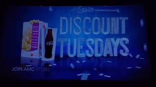 AMC STUBS MEMBER EXCLUSIVE DISCOUNT TUESDAYS