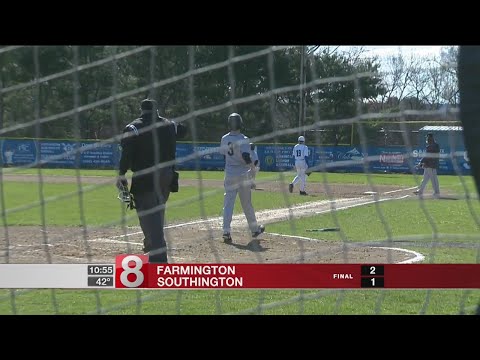 Bright yellow thing appears again, Farmington enjoys it in win over Southington, 2-1