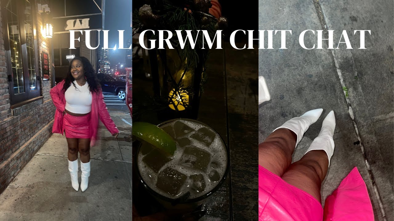 FULL GRWM! NIGHT OUT MAKEUP| HAIR| OUTFIT| PERFUME | CHIT CHAT| SHAMMA BENECHE