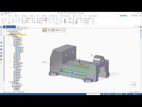 12 SolidEdge 2019 Fundamentals Dimension a model