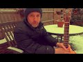 'Snowstorm' - Groundhogs. An al fresco, al dente guitar method dans la petite neige