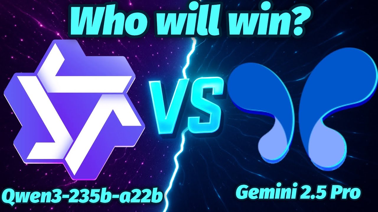 Qwen 3 (235b-a22b) vs Gemini 2.5 Pro Which is Best free Model?