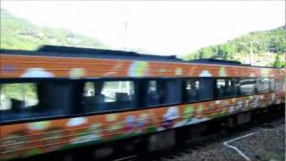 preview picture of video 'JR四国　土讃線　アンパンマン列車　オレンジ　ひとり旅　2011.10'