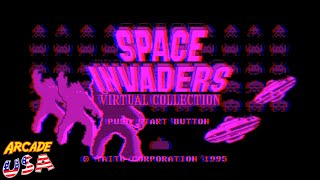 Space Invaders Virtual Collection Gameplay (Virtualboy)