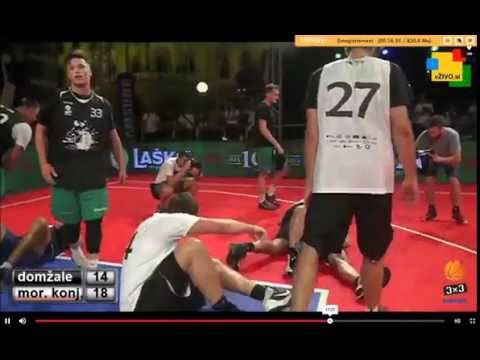 FINALE 3x3 Ulična košarka 2015 - FINALE  3x3 DOMŽALE:TRBOVLJE (SLOVENIJA)