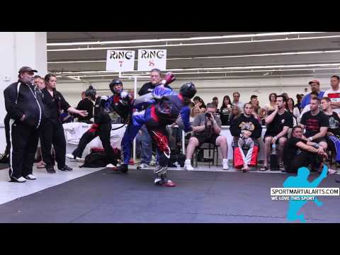 Morgan Plowden v Verona Soliman - Women's Sparring - New England Open 2015