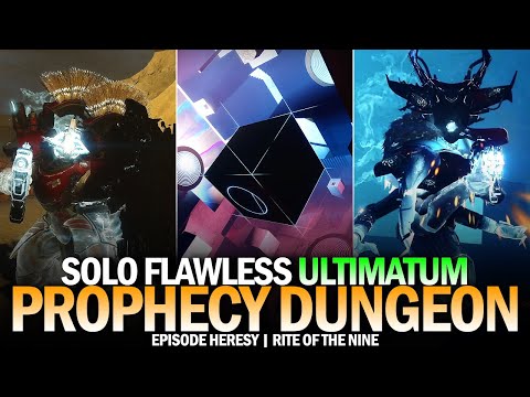 Solo Flawless Ultimatum Prophecy (Rite of the Nine) [Destiny 2]