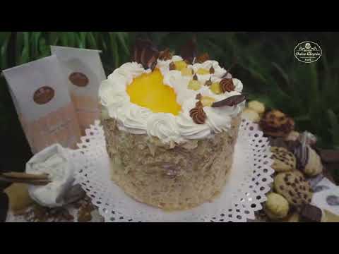 Torta Mil Hojas Manjar Durazno 🎂