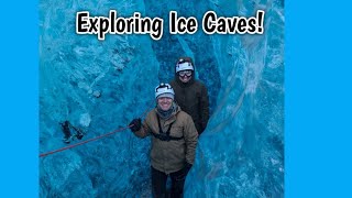 Exploring BLUE ICE Caves in Iceland 🇮🇸