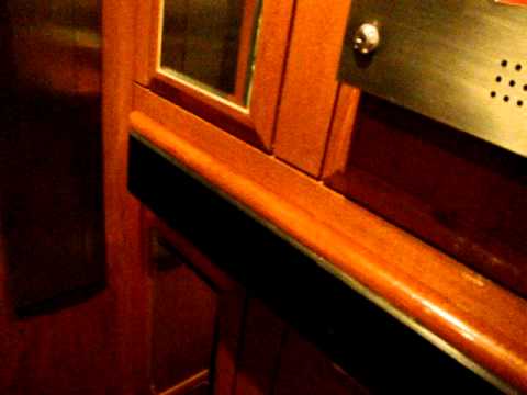 Amazing Old Mitsubishi Traction Elevators/Lifts at CITIC Hotel Beijing Airport, Beijing, China