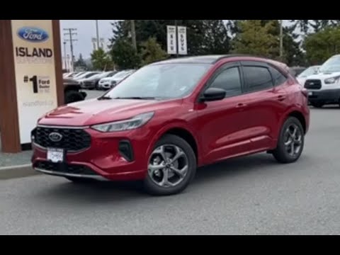 2023 Ford Escape St Line + Moonroof, Mav, AWD Review | Island Ford