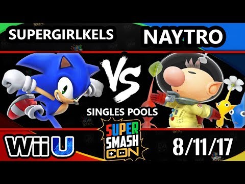 Smash Con 2017 Smash 4 - SuperGirlKels (Sonic) Vs. Naytro (Olimar) Wii U Pools