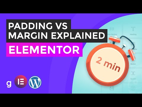 Elementor Padding and Margin Explained in 2 Minutes