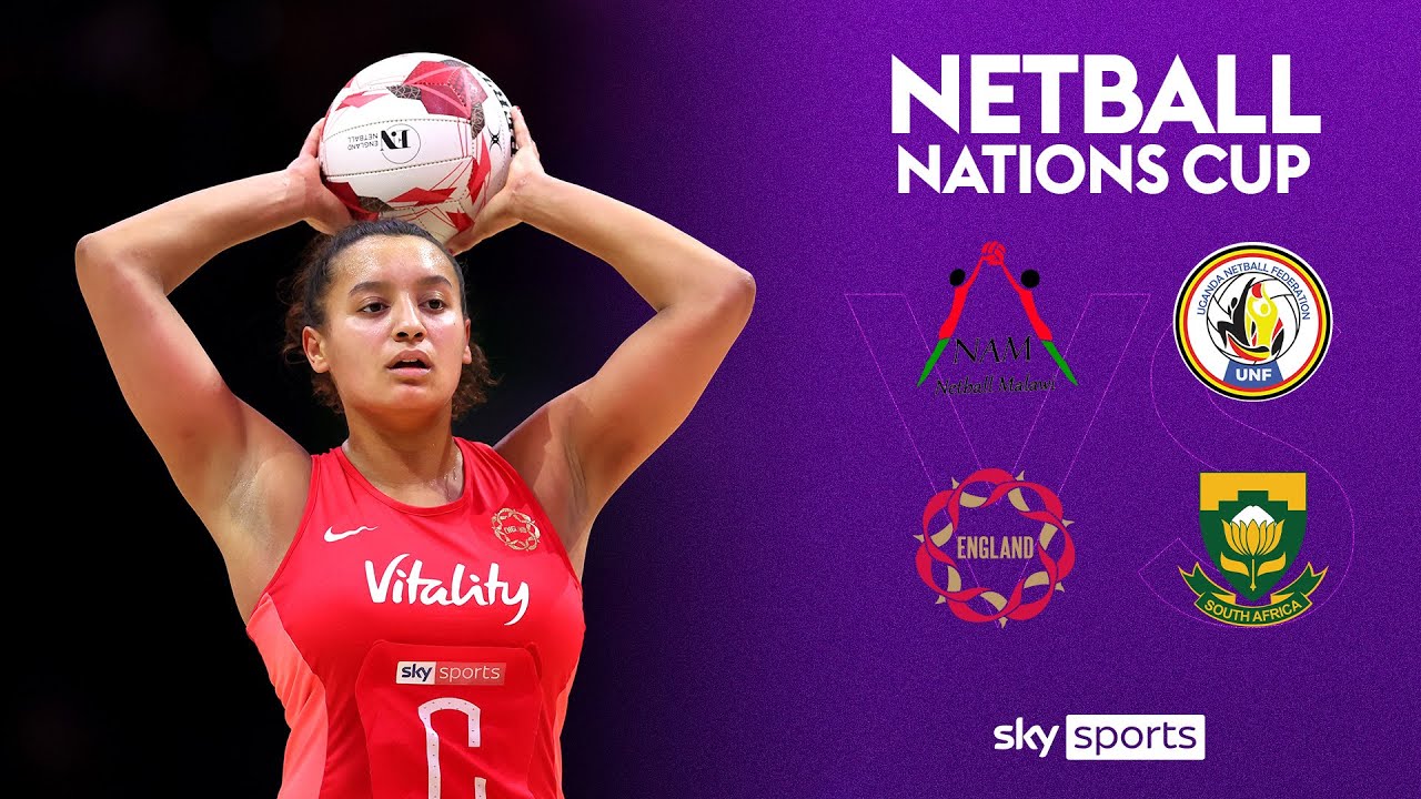 LIVE Netball Nations Cup 🏆 Malawi vs Uganda & England vs South Africa