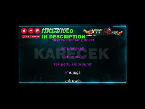Karaoke Iceu Wong  Pacar Lima Langkah 4K