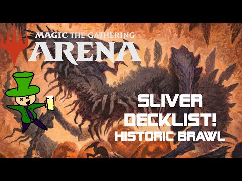 The First Sliver Decklist! Magic Arena Historic Brawl!