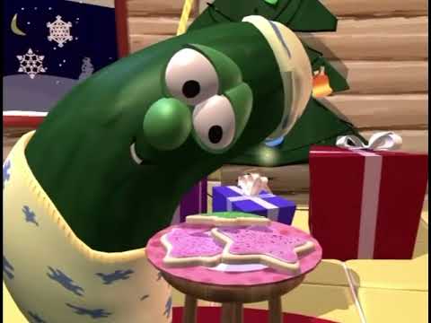 VeggieTales: oh, Santa! but every time they say Santa it gets faster