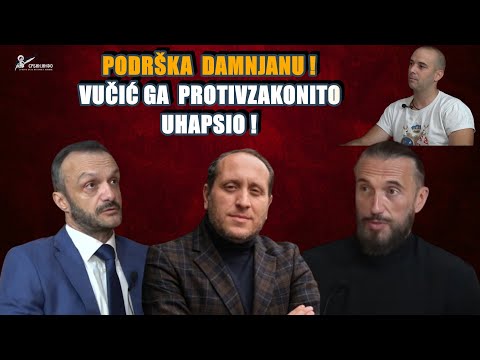 Advokat Marko Pušica, otac Saša Petrović i dr Dejan Mirović: Iza hapšenjа Damnjana stoji Vučić!