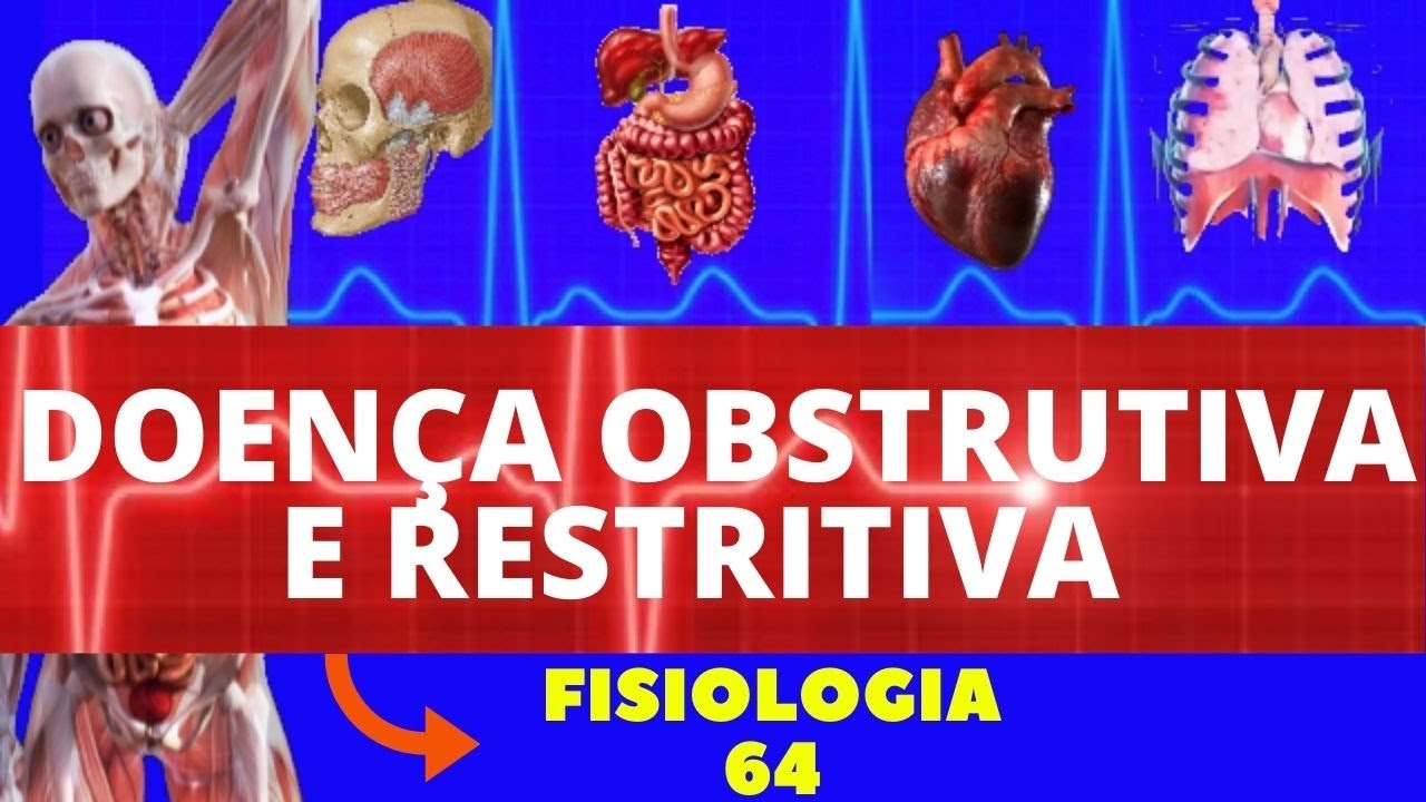 DOENÇA OBSTRUTIVA E RESTRITIVA PULMONAR (FISIOLOGIA DE GUYTON) - FISIOLOGIA RESPIRATÓRIA