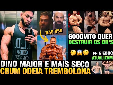 RAMON ENORME - CBUM NÃO USA TREMBO E EXPLICA - GOODVITO VAI ENCARAR OS BRASILEIROS + FRANCO E EDOC