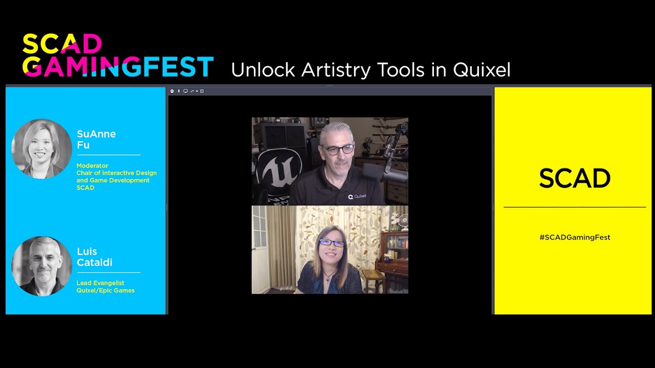 SCAD GamingFest: Unlock Artistry Tools in Quixel