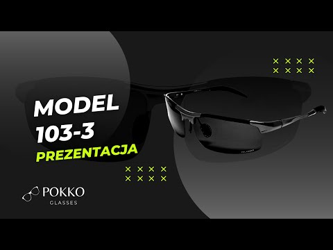 Okulary przeciwsłoneczne męskie z polaryzacją czarne – PolarZONE 103-3 - pokko.pl