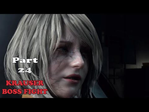 Resident Evil 4 Remake Walkthrough Gameplay Part 24 - KRAUSER BOSS FIGHT (No Commentary)