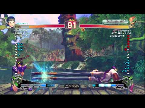 really_dood [Sakura] Vs Ludopro84 [Dhalsim] SSF4 AE Online Ranked Matches - PSN