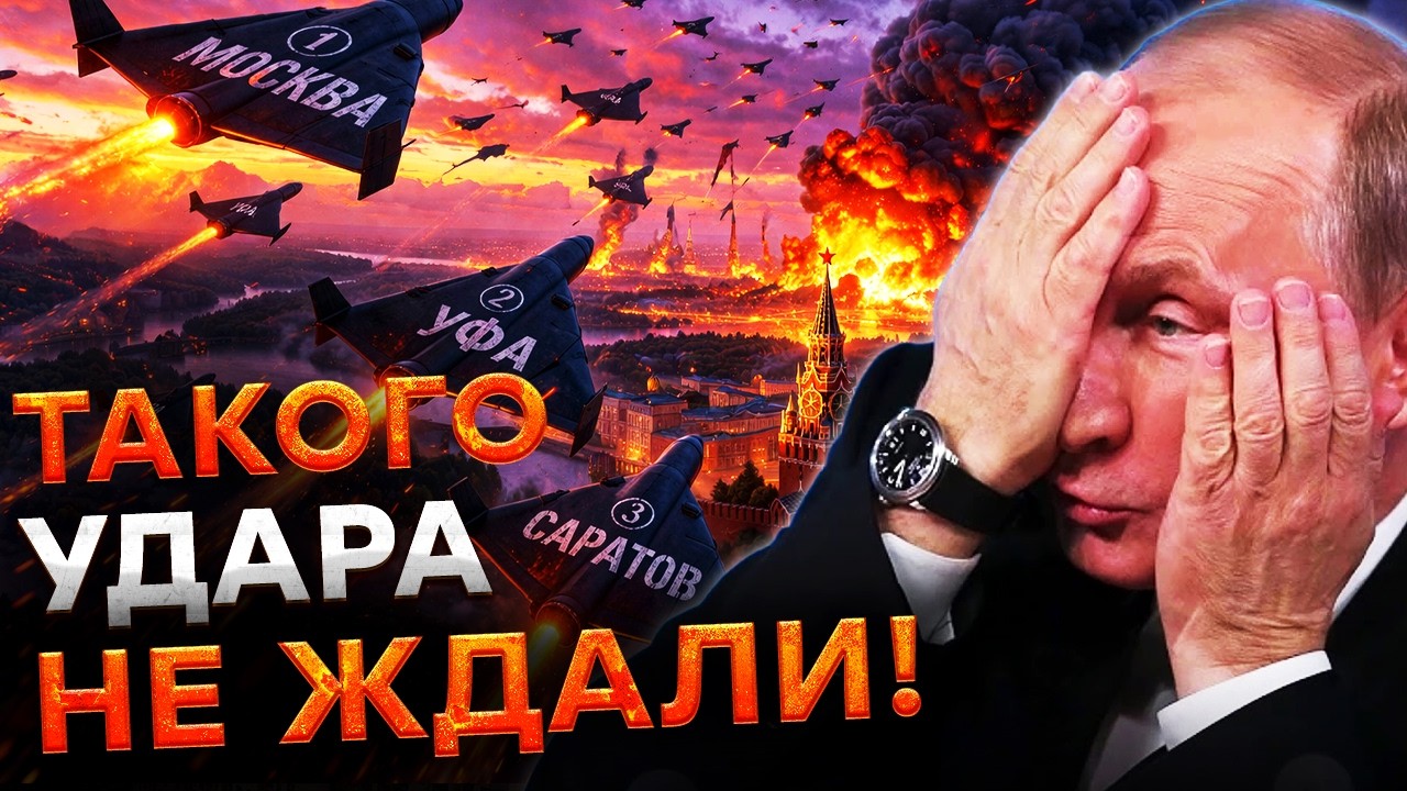 🔥 БОЛЬШАЯ ЗАЧИСТКА в КРЕМЛЕ! АДСКАЯ ночь в РФ: МОСКВА, УФА, САРАТОВ под УДАРО?