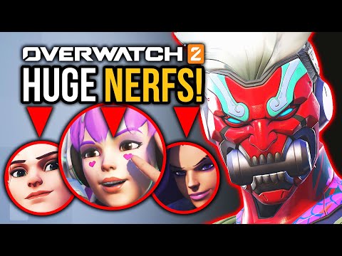 Overwatch 2 HUGE GENJI NERFS!?… Leaked Hero Balance Update!