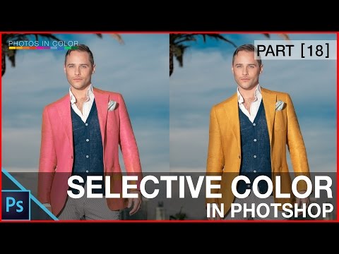 YouTube video about Using Photoshop’s Selective Color Tool