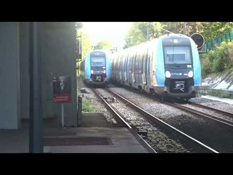 SNCF Class Z50000 NAT Makes A Crossover At My Local