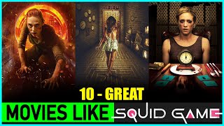 Top 10 Amazing Movies Like SQUID GAME 💥(Most Similar) | 10 Movies Similar To Squid Game