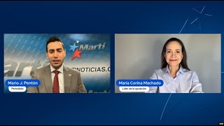 María Corina Machado: “Tan pronto liberemos a Venezuela, seguiremos por la libertad de Cuba”
