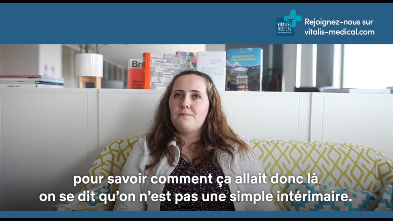 Témoignage de Mégane, intérimaire de l&rsquo;agence Vitalis Médical de Chantilly