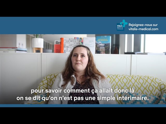 Témoignage de Mégane, intérimaire de l&rsquo;agence Vitalis Médical de Chantilly
