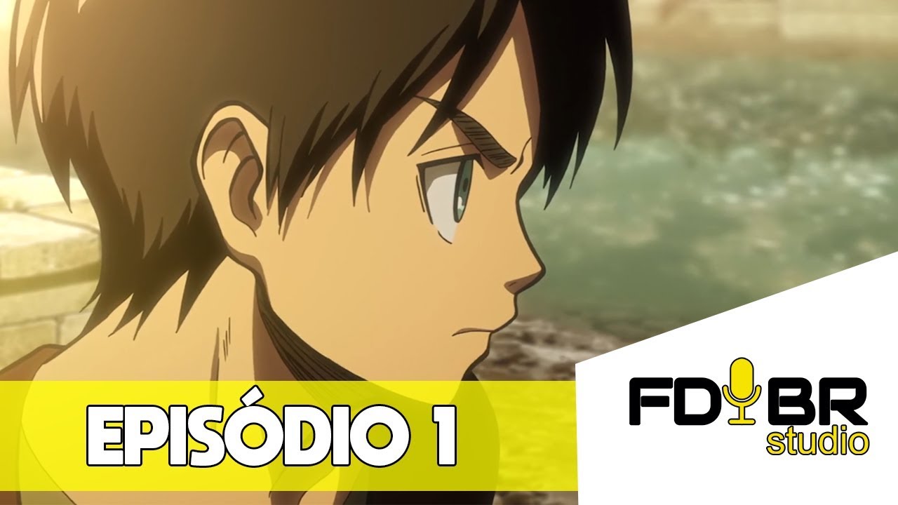 Shingeki no Kyojin Dublado EP.01 Completo HD 1ª Temporada | FandubbingBR
