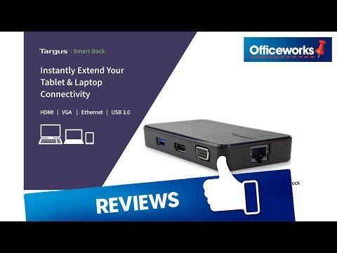 Targus USB 3 0 Dual Video Smart Dock