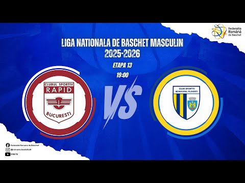 Liga Nationala de Baschet Masculin 25/26 - CS Rapid București vs CSM BBA Petrolul Ploiești